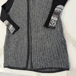 Smartwool  Chup Speren Wrap Sweater Open Front Cardigan Womens Small Gray/Black Photo 2
