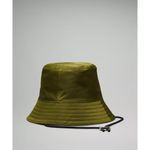 LULULEMON Unisex Olive Green Nylon Bucket Hat Sz M/L NEW with tags Photo 1