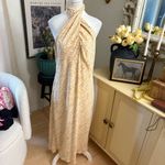 Show Me Your Mumu  Jasmine Halter Midi Dress In Desert‎ Snake Size Large Photo 3