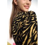 PINKO zebra blazer dress in nokota NWT Black Size L Photo 5