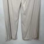 BCBGMAXAZRIA Linen Blend Womens Pants 8 Wide Leg Quiet Luxury Old Money Preppy Photo 8
