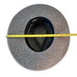 Olive & Pique Gray 100% Wool Magic Rainbow Banded‎ Fedora Hat Photo 8