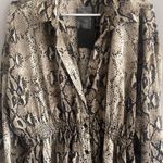 Akira Snakeprint Long Sleeve Dress Photo 1