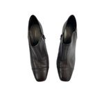 Antonio Melani ‎ Womens Ankle Bootie Heeled Soft Leather Dark Brown Size 6.5 US Photo 2