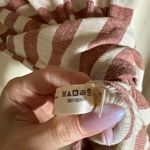 Free People Avery Tunic Top Stripe Slouchy Dolman Sleeve Red Size XS NEW Photo 3