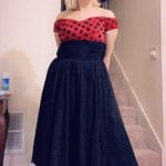 50s designer Milgrim cocktail dress Black Photo 3