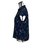 Clockhouse Floral Semi Sheer Blouse Cottegecore Fairy Forest Preppy Coastal 40 M Photo 2