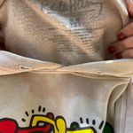 Keith Haring  Beige United Hoodie Jacket womens Size Medium Photo 3