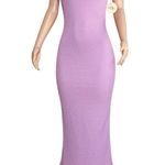 Camila Coelho Angie Maxi Dress, Soft Lavender, XS Photo 6