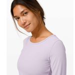 Lululemon Ever Elated Cropped Long Sleeve in Nulu Stargaze Photo 2