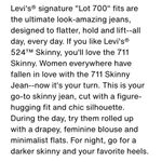 Levi's Levi Women’s 711 Skinny Jeans Photo 5