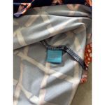 J. McLaughlin Top Womens Small Blue Orange Catalina Cloth Tunic Career Stretch Photo 5