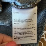 Bar III  distress seam-detail jean jacket, size S denim jacket Photo 12