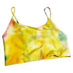 Alice + Olivia NWT Penny Cropped Tie-dyed Stretch-Jersey Top Sz L Photo 34