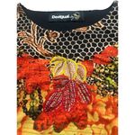 Desigual  Canea printed dress artsy & boho style sz Small Photo 2