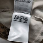 Black Halo H&M Crop Top Womens Size L Light Beige Basic Fitted Stretchy Minimalist Casual Photo 9