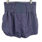 Free People  Athletic Shorts The Way Home Purple Gym Workout Travel Hike Large Photo 1