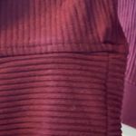 Tommy John Zen ribbed long sleeve crew in port Royal (maroon) size small lounge Red Photo 3