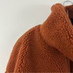Princess Polly Cozy Brown Sherpa Jacket Oversized Size Small/Medium Photo 2