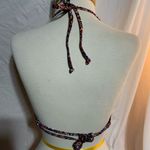 Hollister  Strappy Pink Black Bikini Top 34A Photo 1