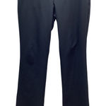 EXPRESS Size 10R Editor Boot Mid Rise Classic Black Dress Pants. Preloved Photo 0