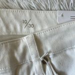 Liverpool  Women's Kennedy Crop Straight Jeans in bone white bite size 10/30 Photo 3