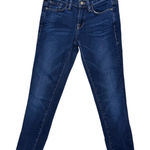 frame denim Frame Le Skinny De Jeanne‎ Crop Blue Denim Jeans Size 25 Photo 0