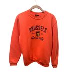 Brussels University Coral Crewneck Sweatshirt College Core L Pink Size L Photo 1