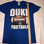 Gildan Blue  Duke Football T-Shirt SZ S Unisex Photo 4