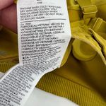 Athleta  Advanced Sports Bra "Oxidized Yellow" Bright Citron green plus size 34DD Photo 6