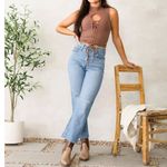 Levi's Levi’s ribcage straight ankle jeans raw hem 29 NEW Photo 2