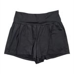 Halara Super High Waisted Pocket & Pocket 2-in-1 Yoga Shorts 4” Sz 1X Long Black Photo 2