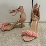 Pink Floral Heels Size 6 Brand New 🌸 Photo 1