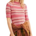 Free People  Winter Warmer Knit Bodysuit in Lotus Rose Combo size XL NWT Photo 1