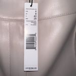 Elie Tahari Ellie Tahari Size 4 Vegan Leather Seam Pant Photo 2