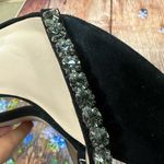 Raye  Black Rhinestone Strap Heels Size 39.5 Photo 6