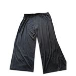 Bob Mackie  Pants Black Wide Leg Pull On Stretch Casual Basic 3x Photo 1