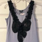 Rhapsody NWT Junior’s Medium Sleeveless Grey & Black Lace Dress Photo 1