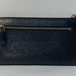 Prada  Vitello Move Half Zip Black Long Wallet - Preowned Photo 1
