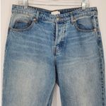 H&M  Medium Wash Straight Leg High Rise Jeans Women’s Size US 12 Photo 2