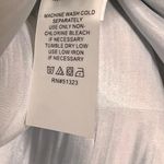 Vince Camuto Double Layer Silver Shimmer Gray Flowy Tank Top MEDIUM Silky Preppy NWOT Photo 4