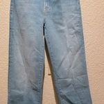 NWT Mother The Rambler Zip Ankle Going Dutch Wash Size 23 Blue Photo 5