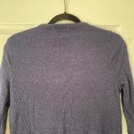 Old Navy  Waffle Knit long sleeve tee navy blue Photo 4