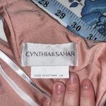 Gorgeous New Cynthia & Sahar Toasted Sugar Luxe Satin Stretch Gown! Size L Photo 7