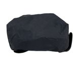 Moschino  Mini Black Nylon Leather Trim Backpack Gold-tone Logo Photo 9