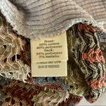 Dylan NWOT  Grey Thermal Multicolor Back Long Sleeve Top Women’s Size Large Photo 4