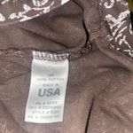 Fresh Produce Vintage  Sleeveless Shift Plus Size Dress in brown and white, 2X Photo 8