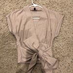 EXPRESS Gold Shimmer Top Photo 0
