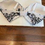 Elegant White and Black Lace Bra Size undefined Photo 4