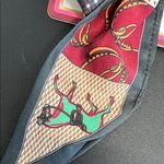 Piper K | Equestrian Motif Bag Charm Hand Painted Horse 🐎 & Tassel Green Photo 7